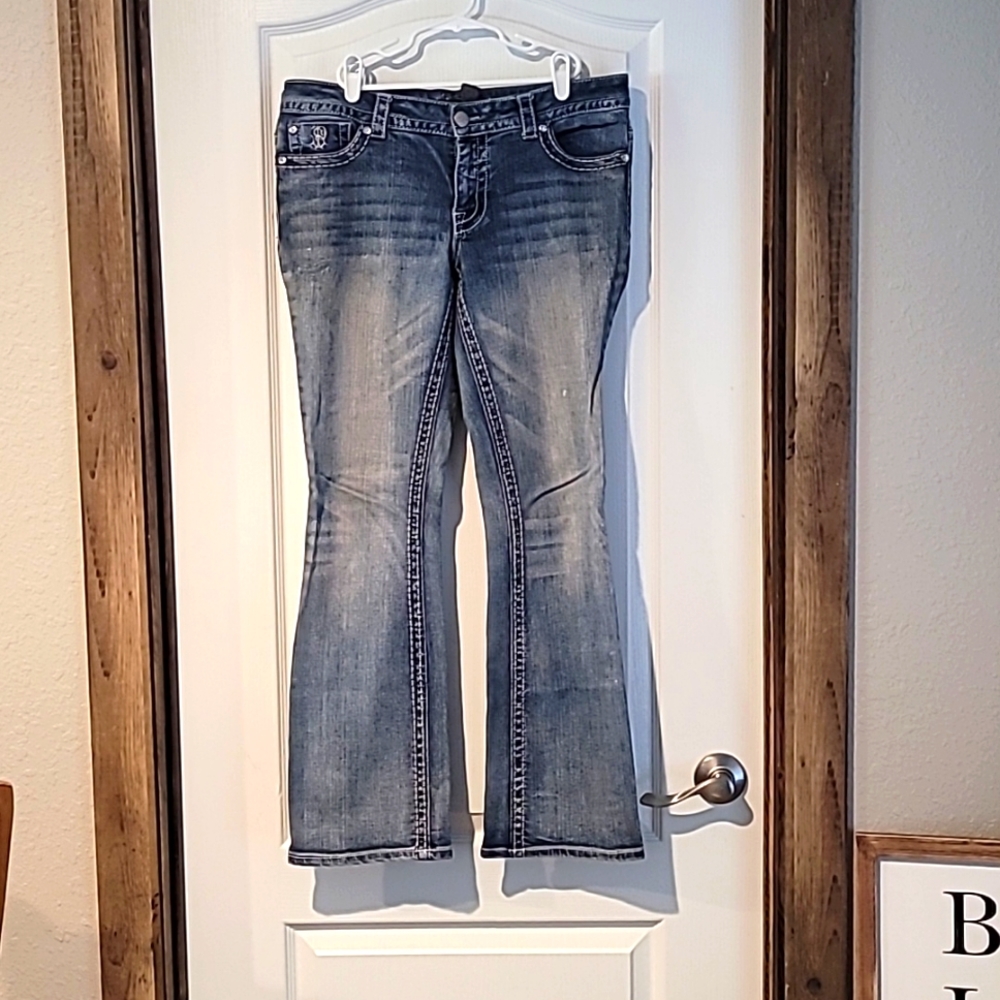 Paisley sky jeans sz 10